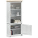 Bufet Alb 74 x 38 x 170 cm Lemn de pin masiv - WALTI WALTI