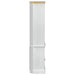 Bufet Alb 74 x 38 x 170 cm Lemn de pin masiv - WALTI WALTI