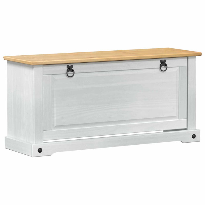 Dulap pentru pantofi cu raft Corona Alb 99 x 32 x 49 cm - WALTI WALTI