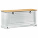 Dulap pentru pantofi cu raft Corona Alb 99 x 32 x 49 cm - WALTI WALTI