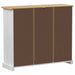 Dulap pentru pantofi cu raft Corona Alb 99 x 32 x 85 cm - WALTI WALTI
