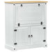 Cabinet pentru vin Alb 97 x 45 x 114 cm Lemn de pin masiv - WALTI WALTI