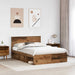 Cadru de pat cu headboard Lemn vechi 150 x 200 cm Lemn compozit - WALTI WALTI