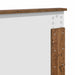 Cadru de pat cu headboard Lemn vechi 120 x 190 cm Lemn compozit - WALTI WALTI