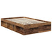 Cadru de pat cu headboard Lemn vechi 120 x 190 cm Lemn compozit - WALTI WALTI