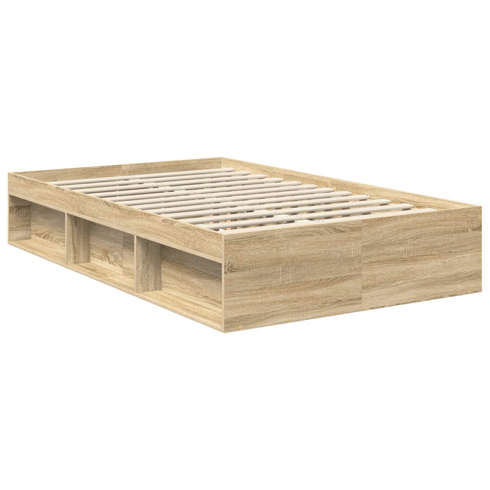 Cadru de pat cu headboard Sonoma 120 x 200 cm Lemn compozit - WALTI WALTI