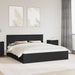 Cadru de pat cu sertar Negru 180 x 200 cm Lemn Ingineresc - WALTI WALTI