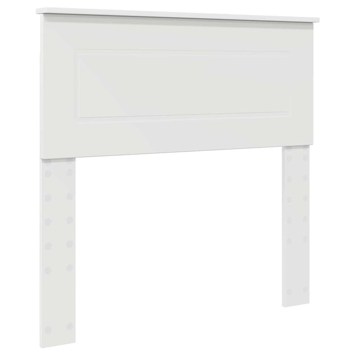 Cadru de pat cu sertar Alb 90 x 190 cm Lemn Ingineresc - WALTI WALTI