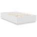 Cadru de pat cu headboard Alb 135 x 190 cm Lemn compozit - WALTI WALTI