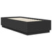 Cadru de pat cu headboard Negru 90 x 200 cm Lemn compozit - WALTI WALTI