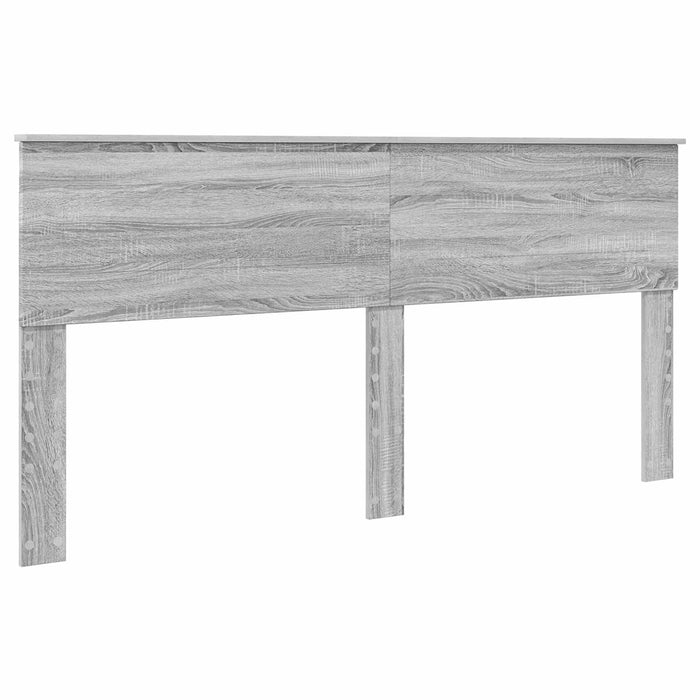 Cadru de pat Sonoma gri 180 x 200 cm Lemn prelucrat - WALTI WALTI