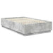 Cadru de pat Gri din beton 120 x 190 cm Lemn compozit - WALTI WALTI