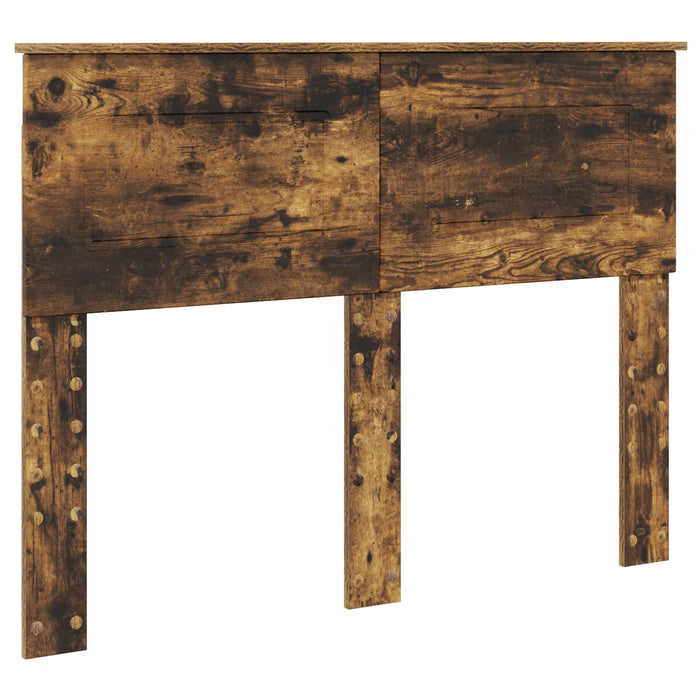 Cadru de pat Stejar fumuriu 120 x 190 cm Lemn compozit - WALTI WALTI