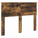 Cadru de pat Stejar fumuriu 120 x 190 cm Lemn compozit - WALTI WALTI