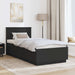 Cadru de pat cu headboard Negru 90 x 190 cm Lemn prelucrat - WALTI WALTI