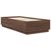 Cadru de pat Stejar maro 70 x 190 cm Lemn prelucrat - WALTI WALTI
