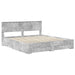 Cadru de pat cu sertar cu headboard cu depozitare Lemn compozit - WALTI WALTI