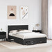 Cadru de pat cu headboard Negru 140 x 190 cm Lemn compozit - WALTI WALTI