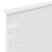 Cadru de pat cu headboard Alb 90 x 190 cm Lemn compozit - WALTI WALTI
