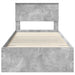 Cadru de pat cu sertar Gri din beton 90 x 190 cm Lemn compozit - WALTI WALTI