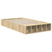 Cadru de pat cu raft Stejar Sonoma 120 x 190 cm Lemn compozit - WALTI WALTI