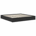 Cadru de pat cu sertar Manual Negru 200 x 200 cm Lemn compozit - WALTI WALTI