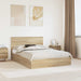 Pat cu storage Stejar Sonoma 160 x 200 cm Lemn compozit - WALTI WALTI