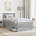 Daybed Manual Stejar afumat și negru 75 x 190 cm Lemn compozit - WALTI WALTI