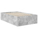 Cadru de pat Gri din beton 120 x 190 cm Lemn compozit - WALTI WALTI