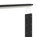 Cadru de pat cu headboard Negru 120 x 200 cm Lemn compozit - WALTI WALTI