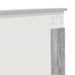 Cadru de pat cu headboard Gri Sonoma 200 x 200 cm Lemn compozit - WALTI WALTI