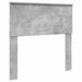 Cadru de pat Gri din beton 90 x 200 cm Lemn compozit - WALTI WALTI