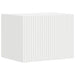 Set Dulap pentru Televizor Montat pe Perete Pe perete 4 pcs Alb - WALTI WALTI