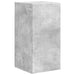 Set Dulap pentru Televizor Montat pe Perete 4 pcs Gri din beton - WALTI WALTI