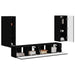 Negru 78,5 x 30 x 29,5 cm - WALTI WALTI