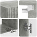 Gri din beton 78,5 x 30 x 29,5 cm - WALTI WALTI