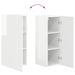 Alb lucios 78,5 x 30 x 29,5 cm - WALTI WALTI