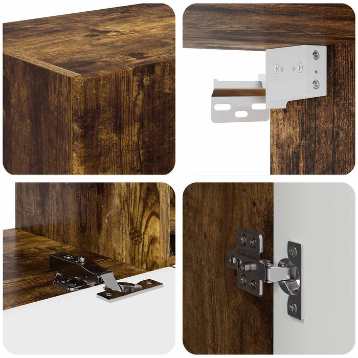 Stejar fumuriu 98 x 31 x 29,5 cm - WALTI WALTI