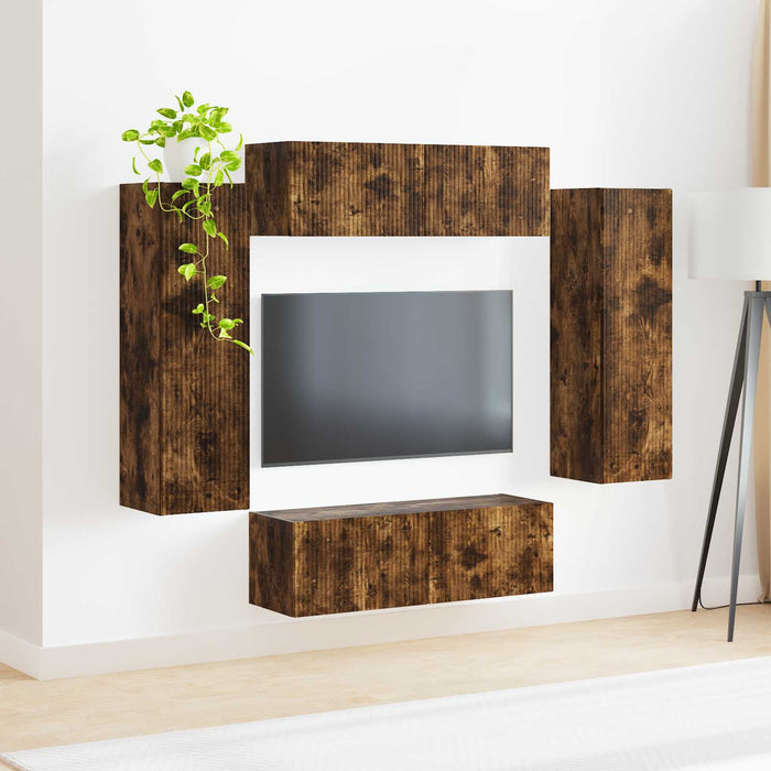 Stejar fumuriu 98 x 31 x 29,5 cm - WALTI WALTI