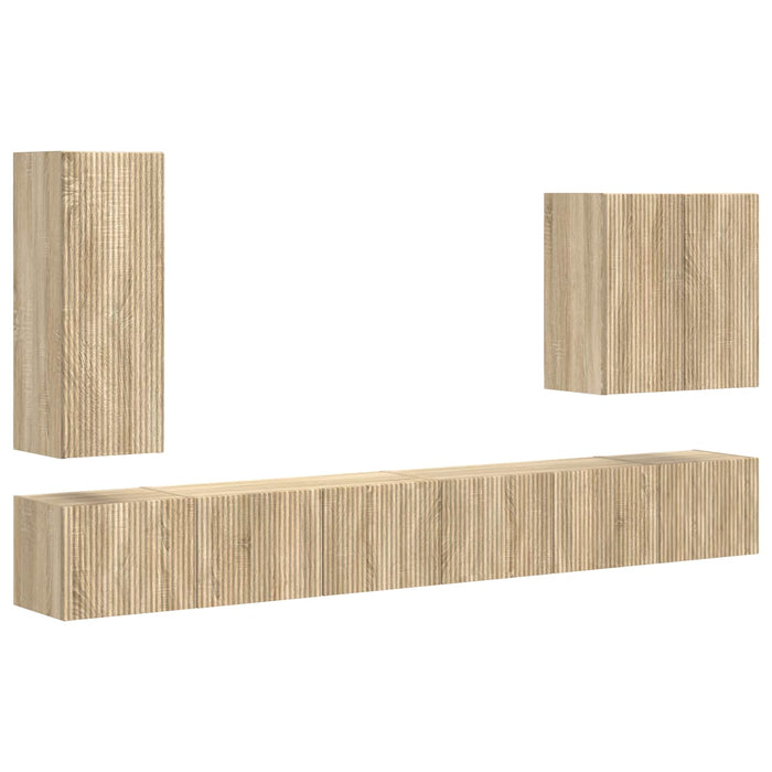 6 pcs Stejar Sonoma - WALTI WALTI