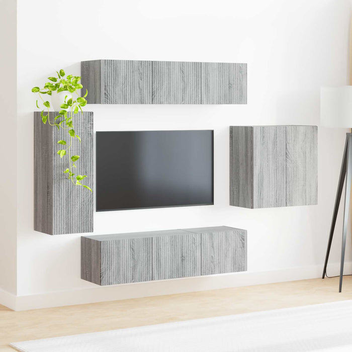 6 pcs Gri Sonoma - WALTI WALTI