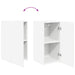 Set comodă TV Pe perete 2 pcs Alb Lemn compozit - WALTI WALTI