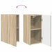 Set comodă TV Pe perete 2 pcs Stejar Sonoma Lemn compozit - WALTI WALTI