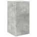 Set comodă TV Pe perete 2 pcs Gri din beton Lemn compozit - WALTI WALTI