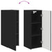 Set comodă TV Pe perete 2 pcs Negru Lemn compozit - WALTI WALTI