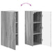 Set comodă TV Pe perete 2 pcs Gri Sonoma Lemn compozit - WALTI WALTI