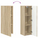 Set comodă TV Pe perete 2 pcs Stejar Sonoma Lemn compozit - WALTI WALTI