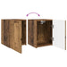 Set comodă TV Pe perete 4 pcs Lemn vechi Lemn compozit - WALTI WALTI