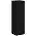 Set comodă TV Pe perete 4 pcs Negru Lemn compozit - WALTI WALTI