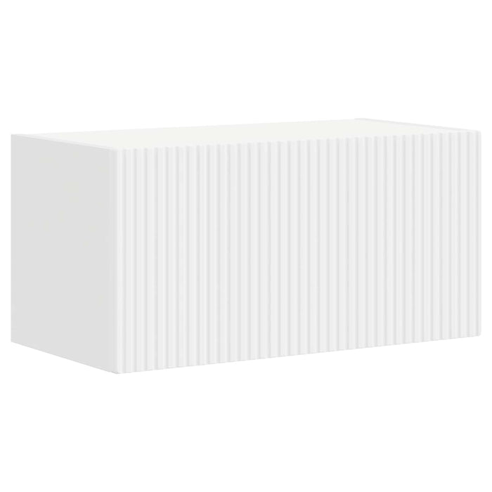 Set comodă TV Pe perete 4 pcs Alb Lemn compozit - WALTI WALTI